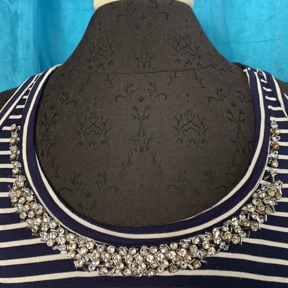 Cynthia Rowley Embellished Tank Top (L) - Picture 2 of 4